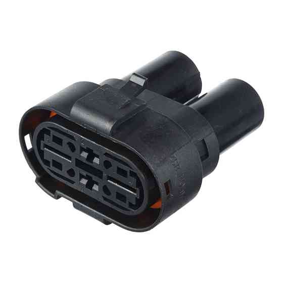 Роз'єм конектор 4-кон., Вентил, Охлаждения Радіатора, 1H0973204, VAG Германия, Франция, Audi, Bugatti, Porsche, Seat, Skoda, VW Київ