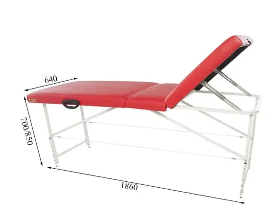 Масажний стіл-кушетка Тріо комфорт Червона Київ