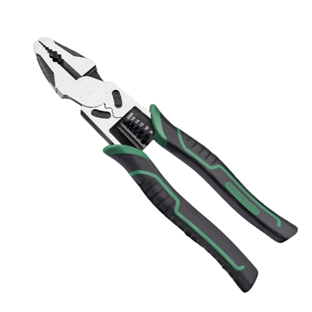 Набір інструментів ручних 3 шт: бокорізи, довгогубці, комбіновані плоскогубці з сумкою з функцією обтиску кабелю Кам'янець-Подільський - фото 6