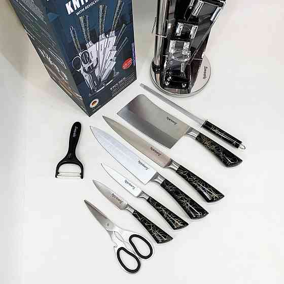 Современные кухонные ножи, Набор ножей для поваров, Отличный набор ножей металлических KZ-22 Львов