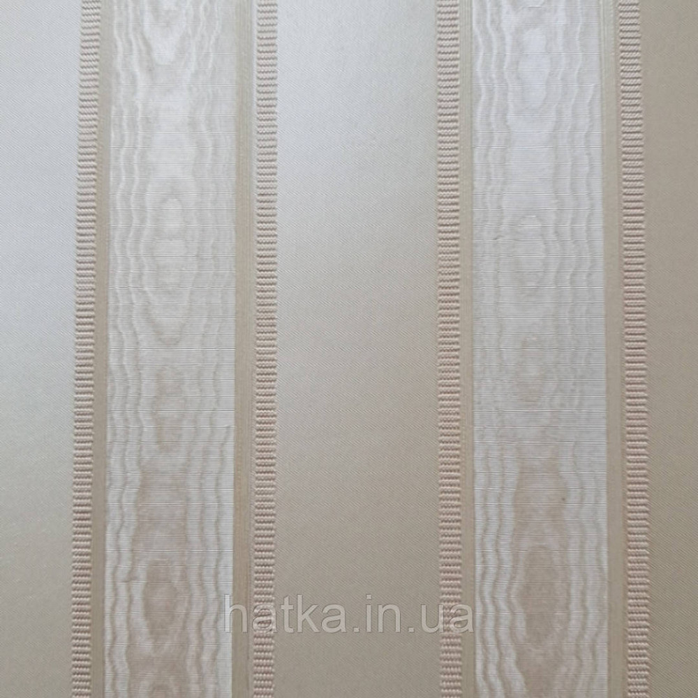 Шпалери вінілові на паперовій основі Sirpi Italian Silk 7 смуги структурні кремові сріблясті Київ - фото 3