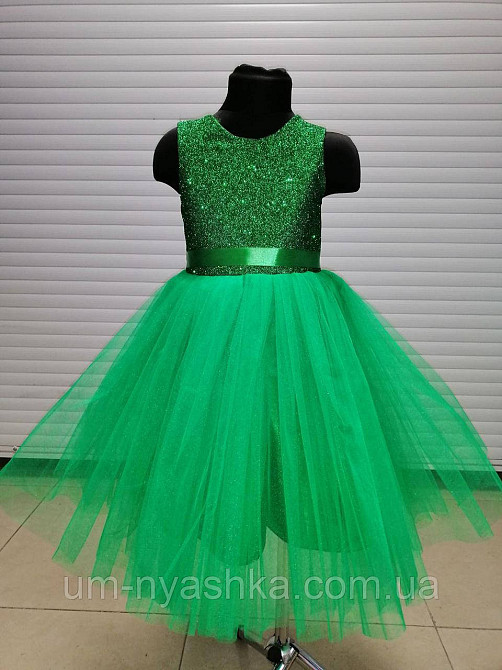 Детское нарядное платье с блестками красное Кривой Рог - изображение 10