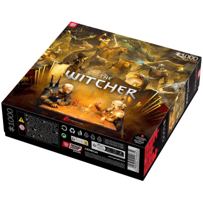 Пазл GoodLoot The Witcher Playing Gwent 1000 ел. (5908305249634) Вінниця - фото 2