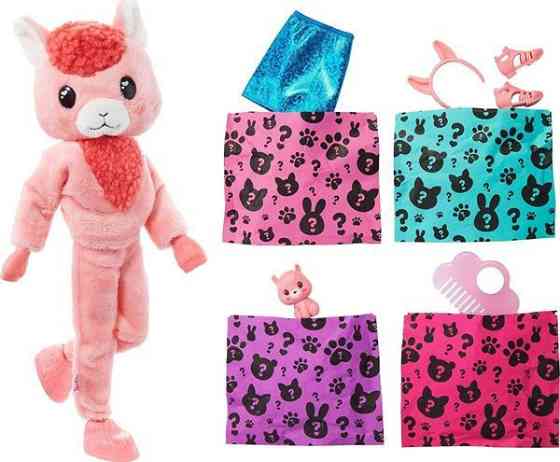 Лялька Barbie Cutie Reveal Потішна лама 29 см (HJL60) Харків