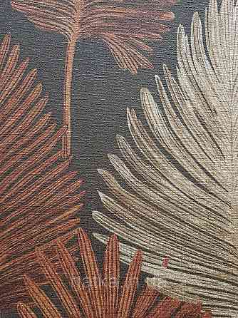 Шпалери вініл на флізеліні AS creation Metropolitan stories ByTime 0,53х10 листя папороті теракоту коричневі Київ