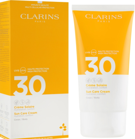 Сонцезахисний крем для тіла Clarins Sun Care Cream SPF30 150ml Слов'янськ