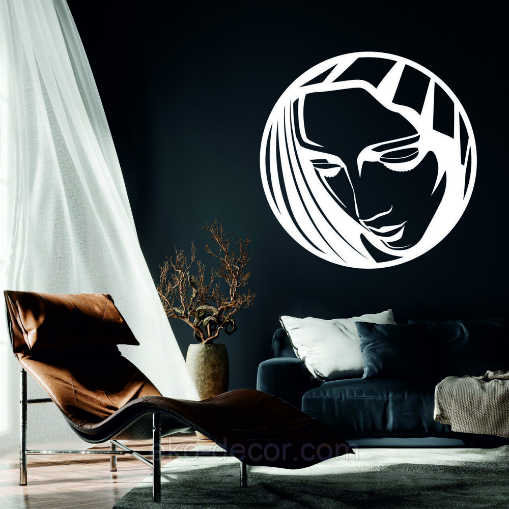 Декоративне настінне Панно «Соневидаття Матір», Декор на стіну 90*90 см, Білий Київ - фото 1