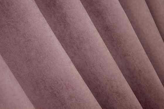 Комплект готових штор VR-Textil Мікровелюр SPARTA № 1094ш Пудровий 100х280 см 2 шт (31-909) Київ