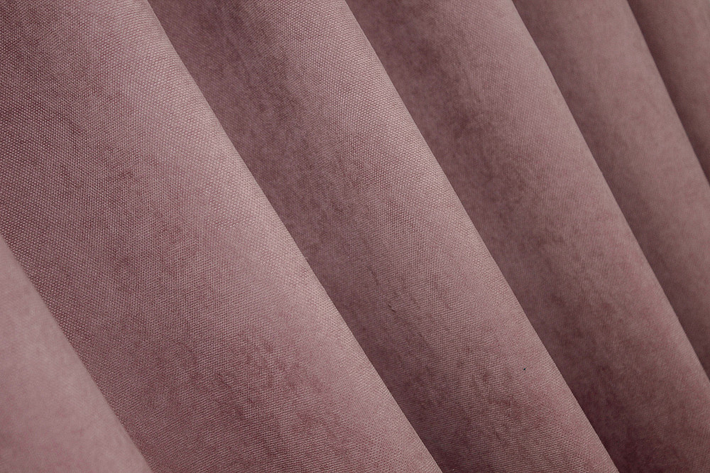 Комплект готових штор VR-Textil Мікровелюр SPARTA № 1094ш Пудровий 100х280 см 2 шт (31-909) Київ - фото 6