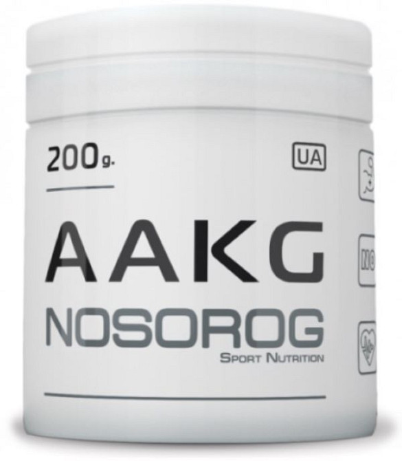 Амінокислоти Nosorog Nutrition AAKG 200 г Луцьк - фото 1