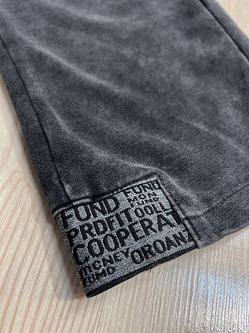 Брюки жіночі Yimeite 516 мом банани варені тай дай трикотажні талія на резинці чорні, чорний, 33 Київ - фото 8