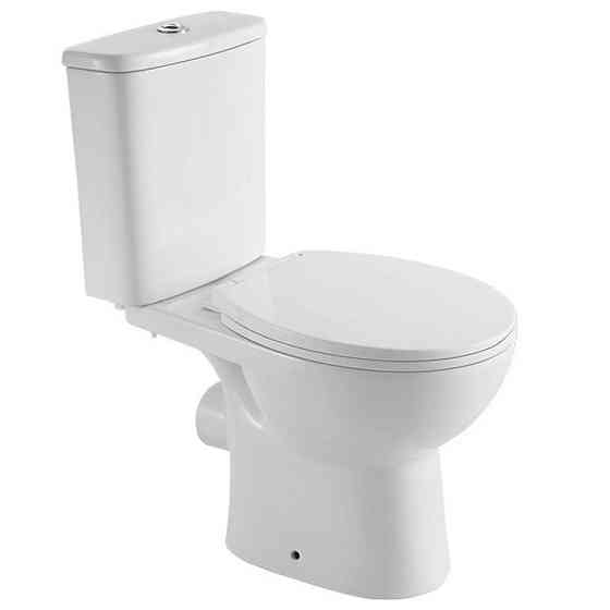 КОМПАКТ PRIMA B нижній., Гориз безобідковий з поліпропіленовим сидінням SOFT-CLOSE CT-PHB-PP Київ