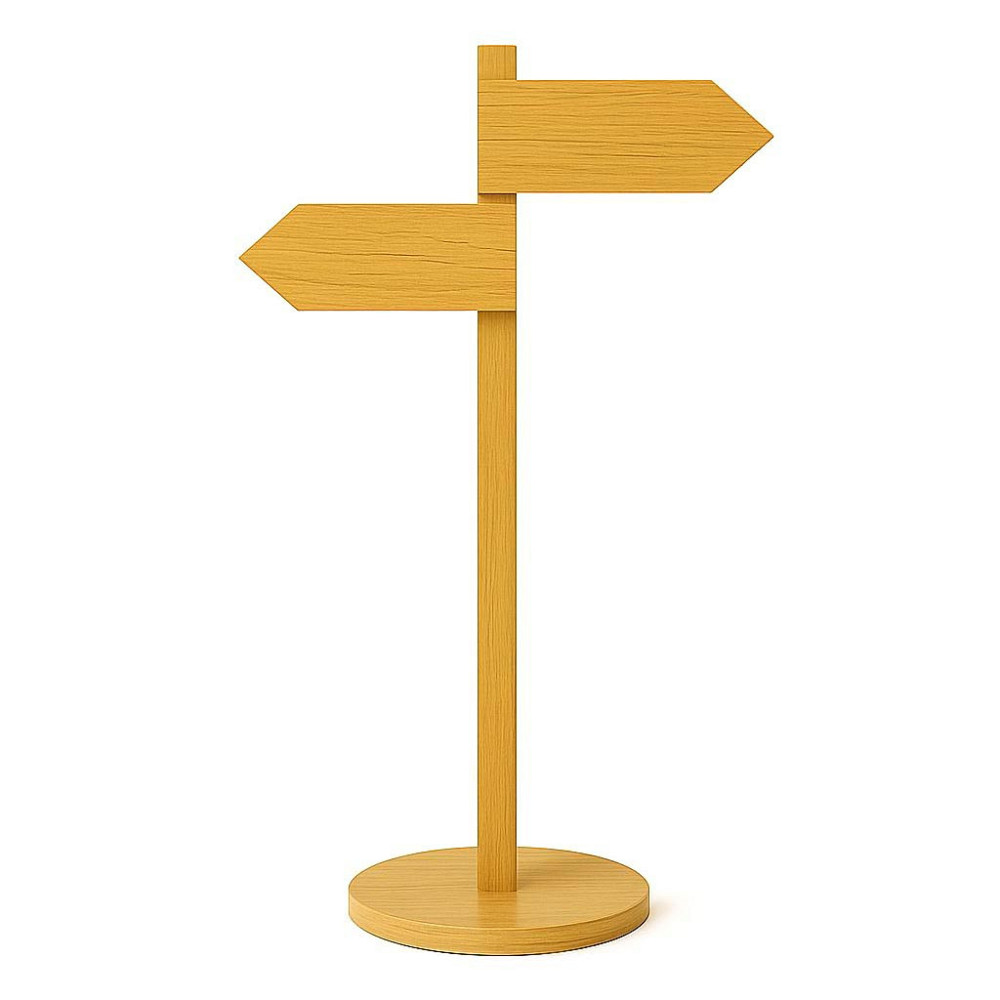 Напольная стрелка-указатель 