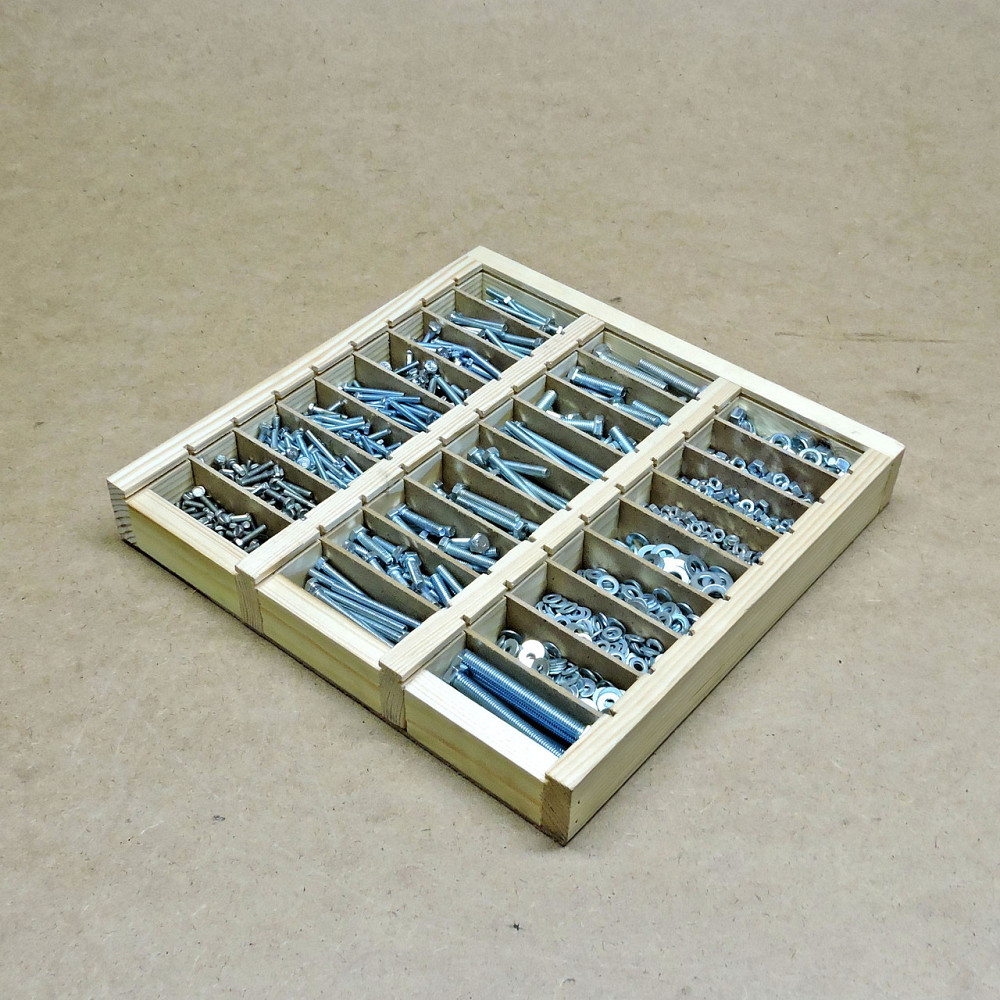 Набор 3х болтов, гаек, шайб М4-М8 1775шт Николаев - изображение 1