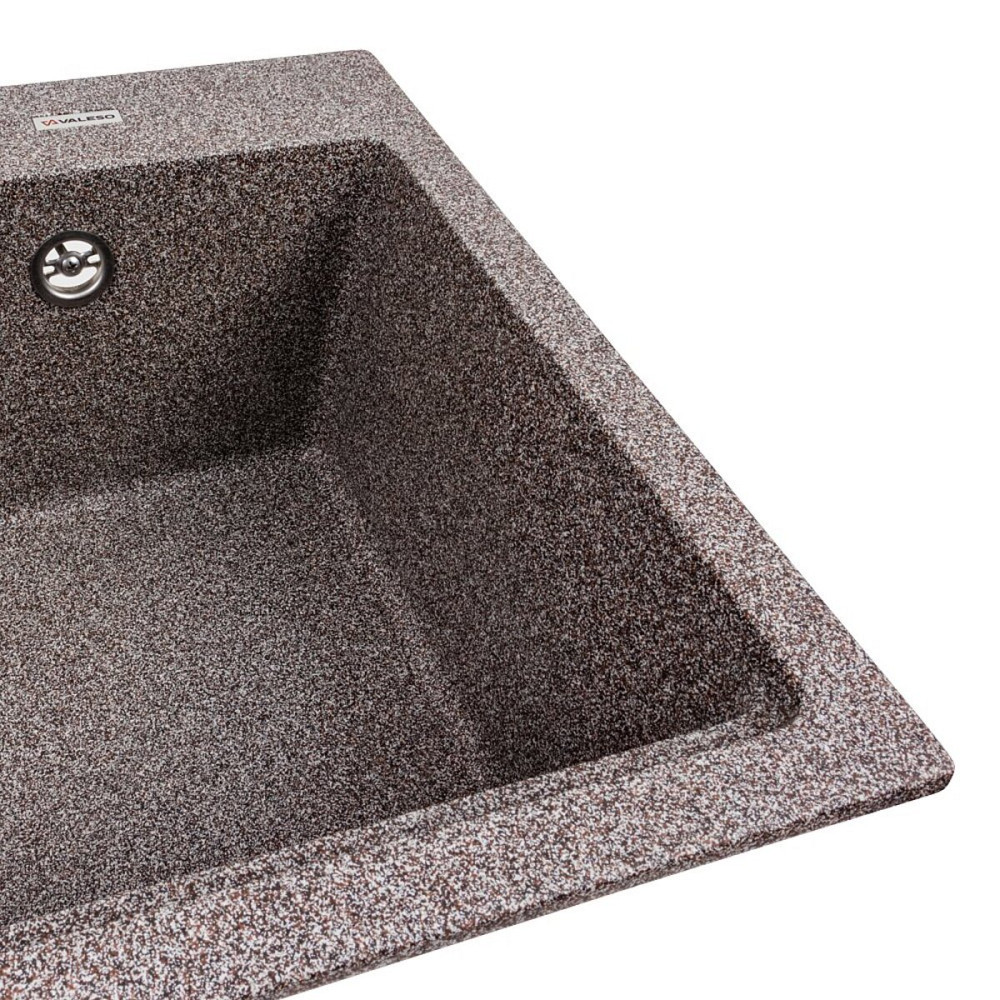 VALESO Гранітна мийка для кухні VALESO NIKA 7545 матова Мікс Киев - изображение 4