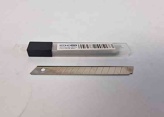 Лезо змінне для канцелярського ножа ECONOMIX 9 мм E40517 10 шт (1 пачка) Харків