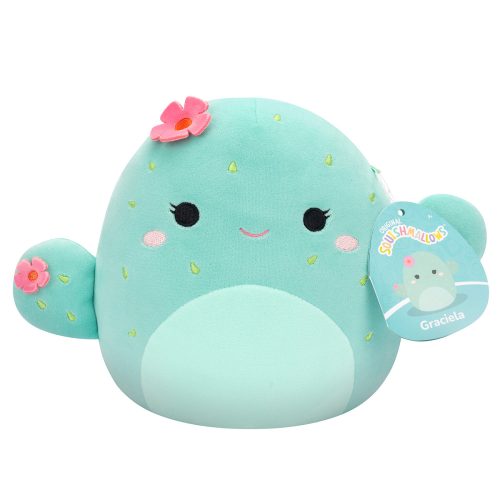 М'яка іграшка Squishmallows – Кактус Граціелла (19 cm) Днепр - изображение 7