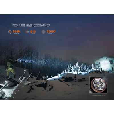 Фонарь Fenix TK35R з УФ світлом (TK35R) Вінниця
