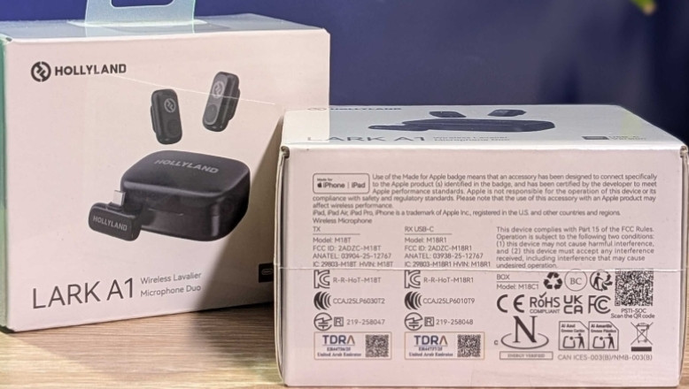 Микрофонная радиосистема • Hollyland Lark A1 Duo USB-C • Гарантия! Харьков - изображение 4