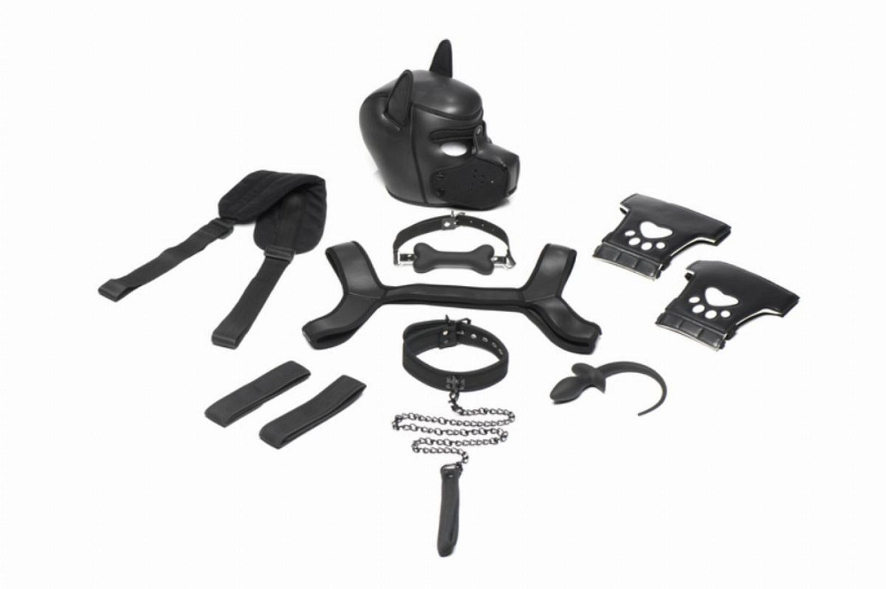 Набор BDSM щенка Master Series Luxury Pup Arsenal Set - Black Sex Aura Киев - изображение 1