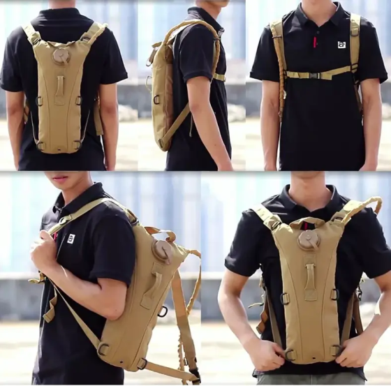 Тактическая питьевая система гидратор KMS (гидропак + рюкзак) Хаки Винница