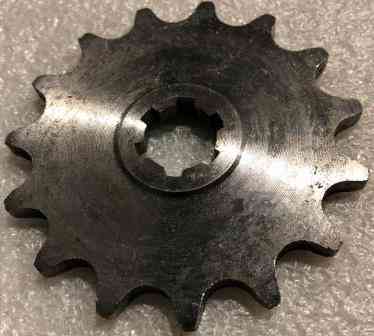 Звезда трансмиссии (передняя) мотороллер Муравей 520-15T Мукачево