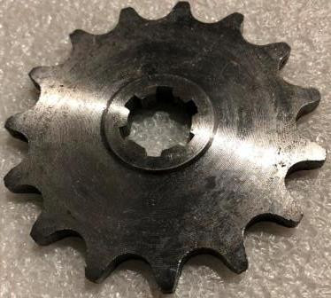 Звезда трансмиссии (передняя) мотороллер Муравей 520-15T Мукачево - изображение 1