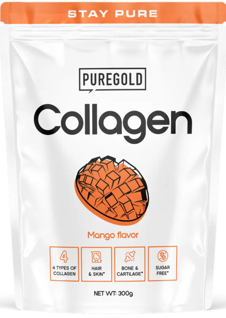 Колаген 1 і 3 типи Puregold Collagen 300g манго Київ - фото 1