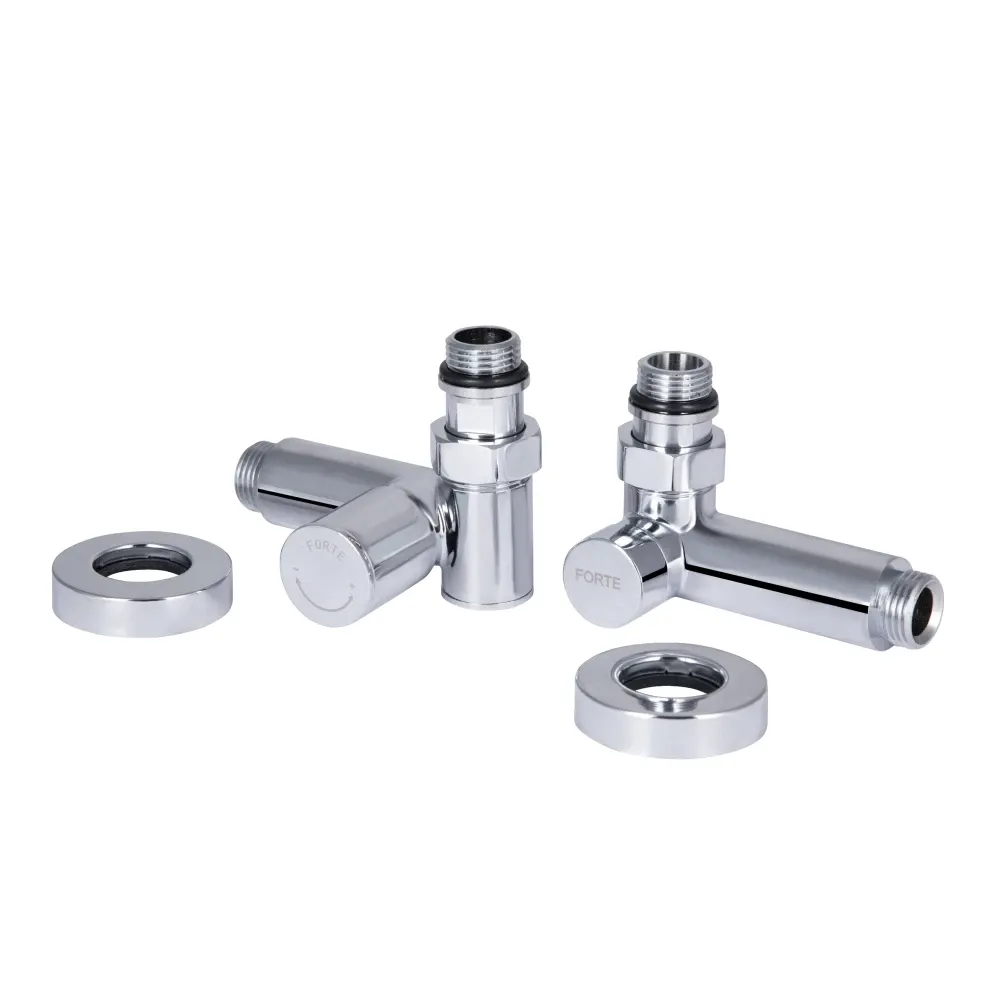 Комплект кранів кутових під ТЕН для рушникосушки SD FORTE SFSF395W15HE 1/2" Київ - фото 1