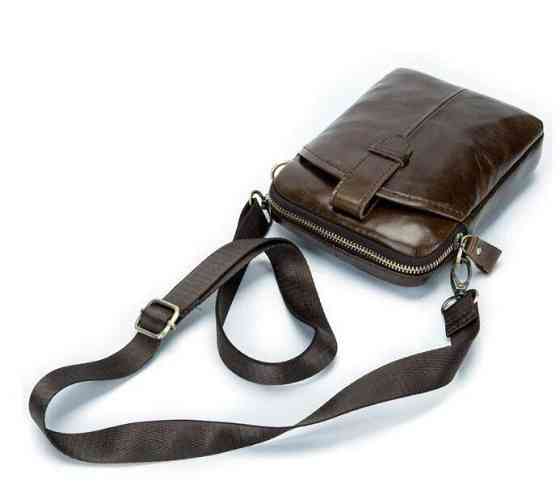 Сумка мужская Vintage 14728 Коричневый Киев