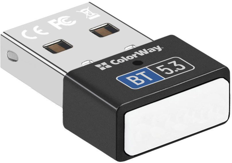 Адаптер Bluetooth v5.3 USB, чорний Colorway Винница - изображение 2