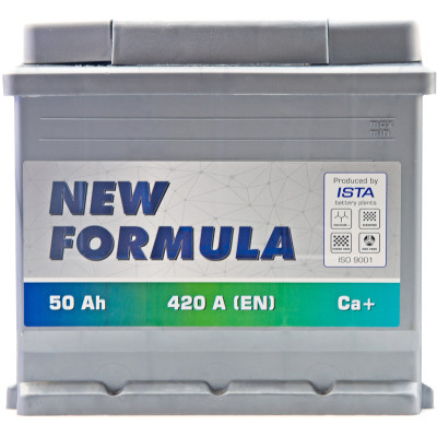 Акумулятор автомобільний NEW FORMULA 50Ah Ев (-/+) 420EN (5502204209) Вінниця - фото 3