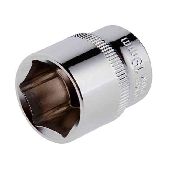 Головка шестигранна 3/8", 19×20 мм, Cr-V, STORM Львов