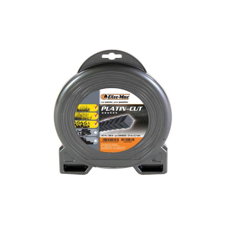 Косильная жилка Oleo-mac PLATIN CUT 2.7*15м 63040234 Коломыя - изображение 1