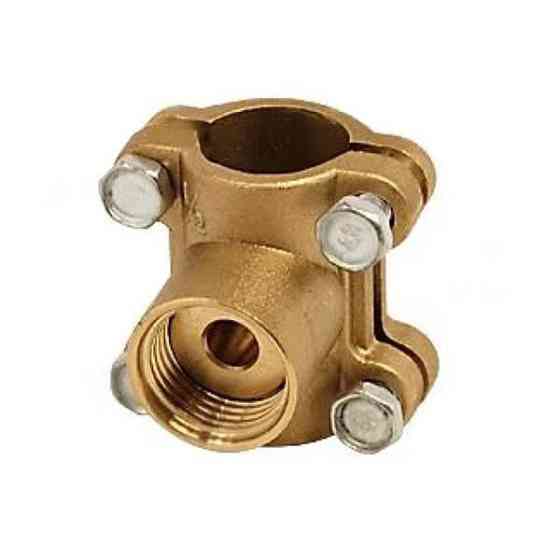 Врезка в трубу латунная 3/4 Харьков