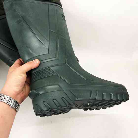 Сапоги резиновые ПВХ мужские 42р 28см, Резиновые сапоги мужские для охоты Легкие для рыбалки CL-37 Ивано-Франковск