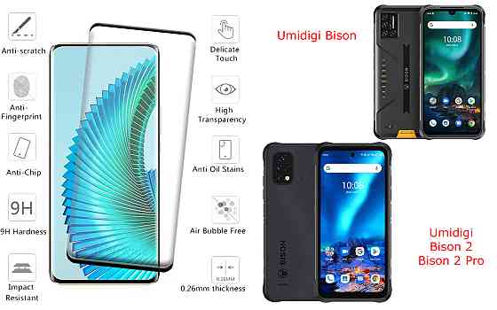 Захисне скло HyperGlass Pro для UMIDIGI C1, C1 Max, C2 – максимальна чутливість та захист Київ