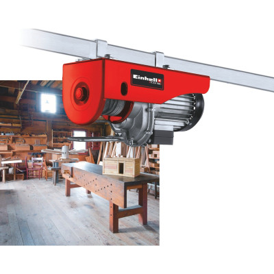 Лебідка Einhell тельфер TC-EH 500, 1000Вт до 500кг, трос 12м. 15кг (2255140) Вінниця - фото 7