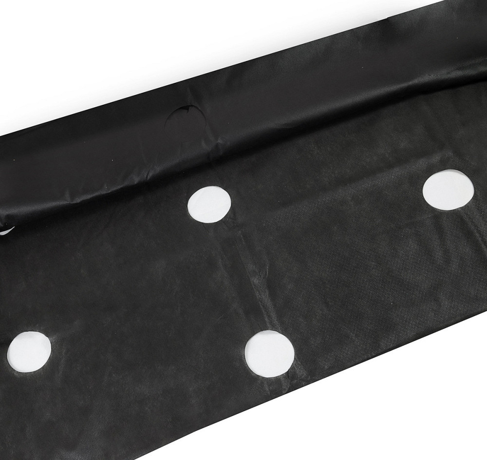 Агроволокно чорное 50 г/м2 1.6*5 м з перфорацією (3 отвори) пакетоване Дніпро - фото 5