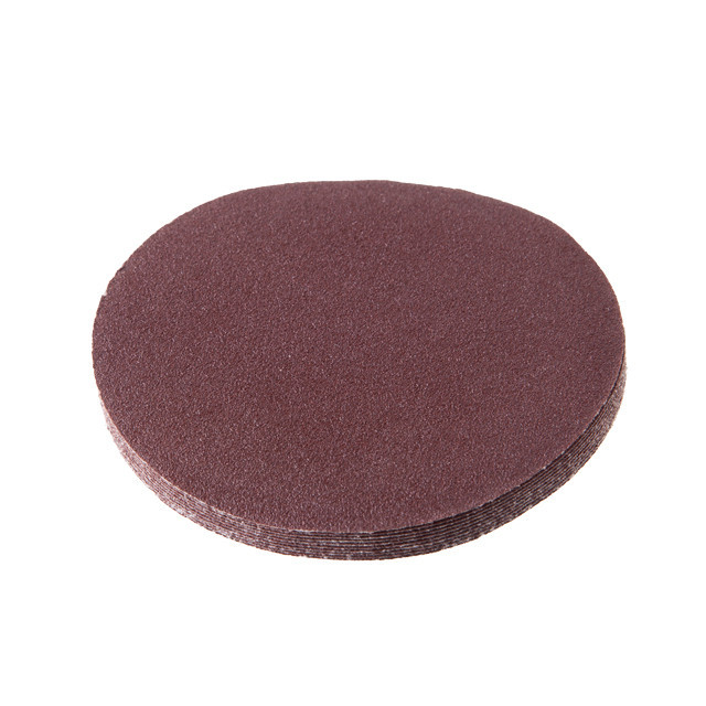 Круг наждачний на липучці 125 мм, папір клас E, щільність 220 г/м², К100, 10 од. INTERTOOL BT-0561 Київ - фото 2
