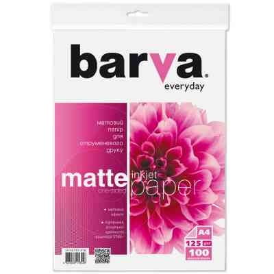 Фотопапір Barva A4 Everyday Matte 125г, 100л (IP-AE125-318) Вінниця