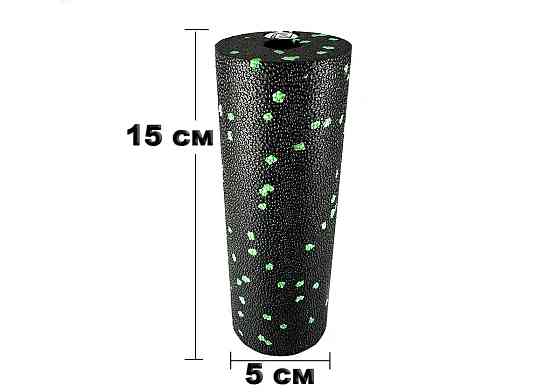 Масажний ролик EasyFit EPP 15х5 см салатовий Коломия