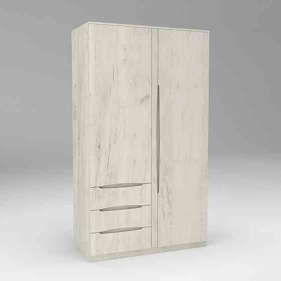 Шкаф Дельта 1, Дуб Крафт Білий, 1200х550х2100 Львов