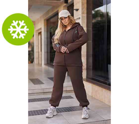 Женский спортивный костюм c нашивками Walker батал Киев