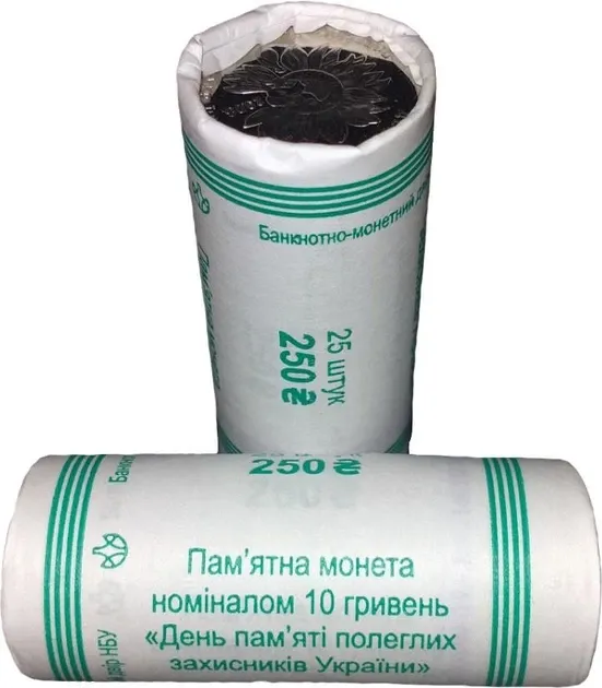 Банківський рол монет НБУ 