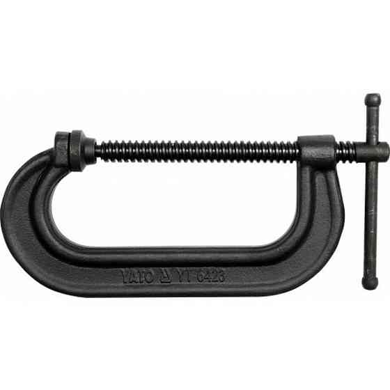 Струбцина YATO з гвинтовим затиском, тип "C" : l= 150 мм (6") [6/12] Одеса
