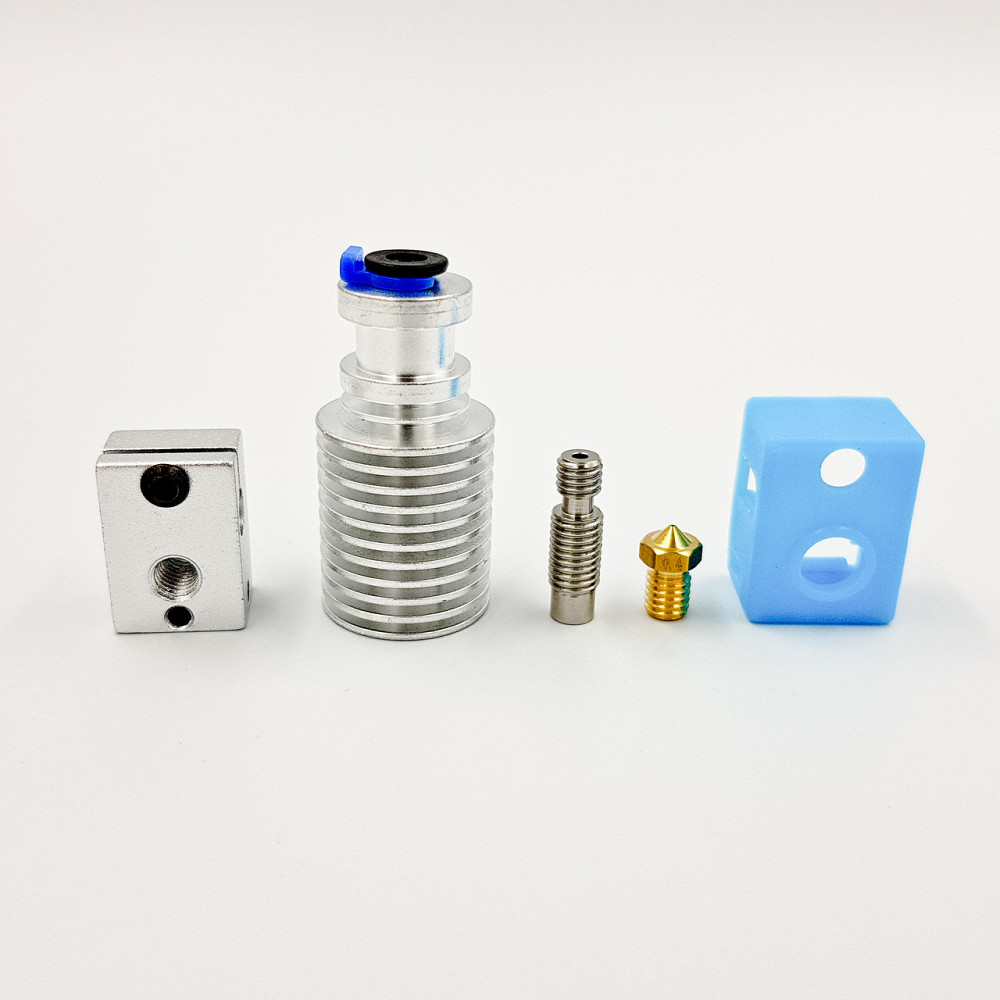 Комплект хотенда E3D V6 со стальным горлом Киев - изображение 4