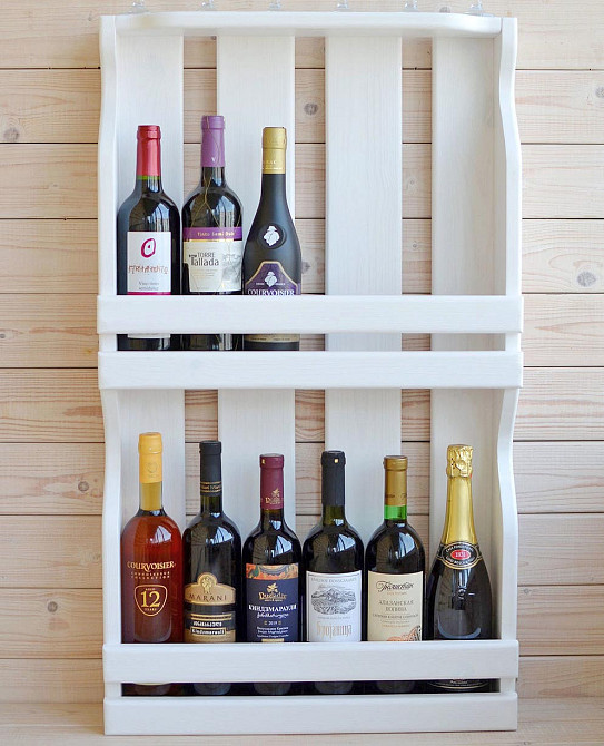 Настінна винна полиця "Енгаро" зефір Миколаїв - фото 2