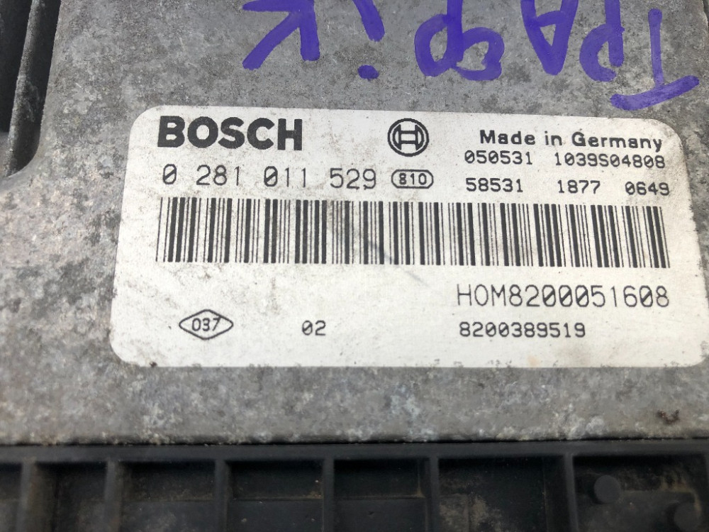 Блок керування двигуном Opel Vivaro 1.9 dci 2001-2006 Ковель - изображение 4