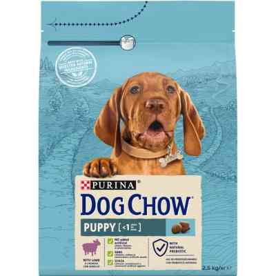 Сухий корм для собак Purina Dog Chow Puppy Lamb зі смаком ягняти 2.5 кг (7613034488657) Вінниця
